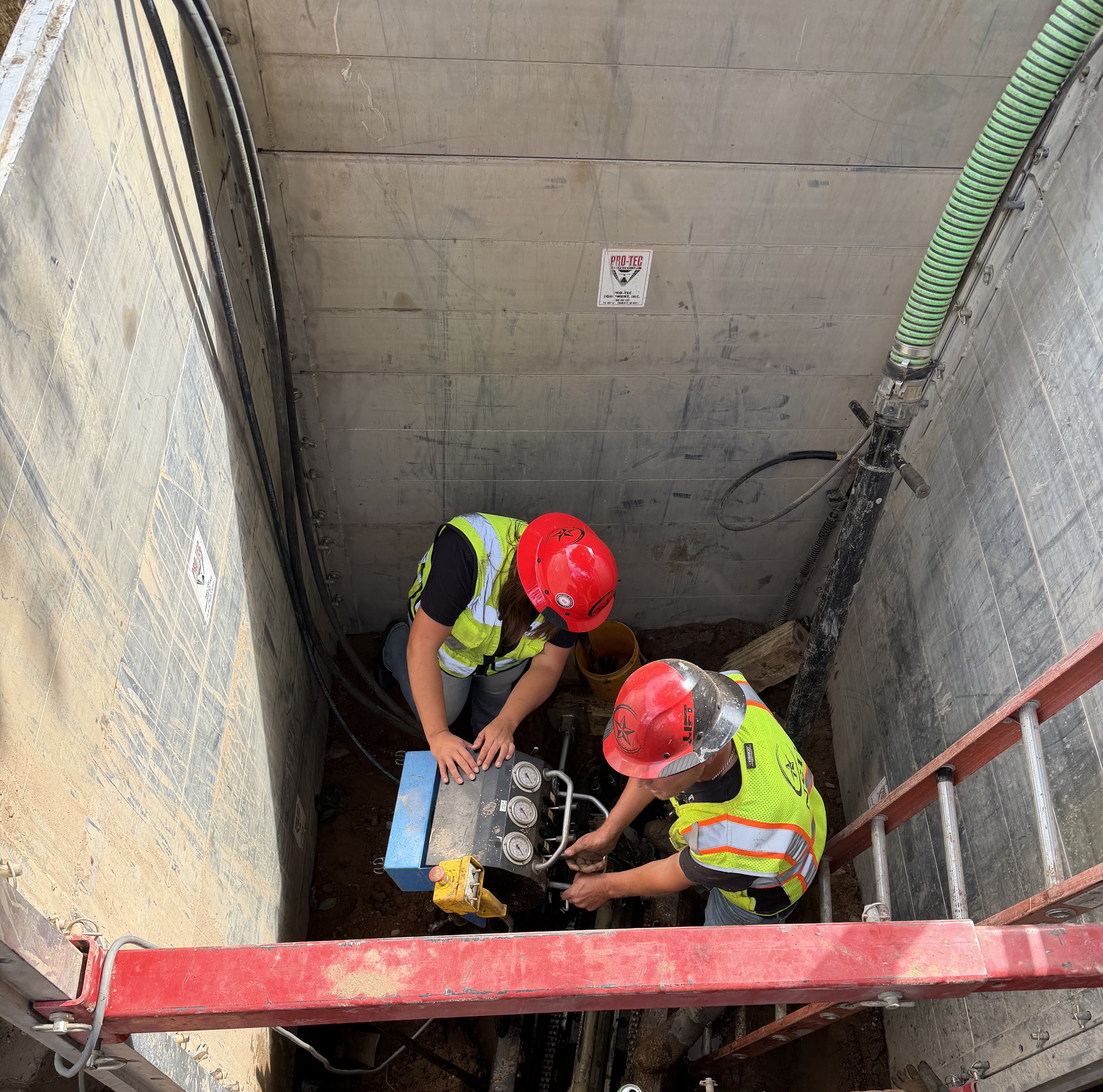 NSU construction team at work